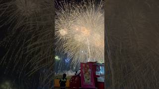 りんご飴屋の少年の夏の花火🎇　#松戸花火大会