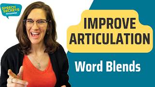 Daily Speech Exercise: Blends in Words for Better Articulation!