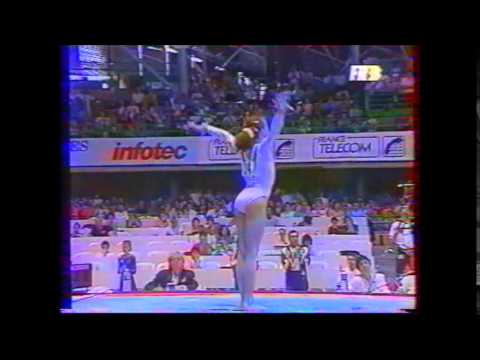 Tatiana LYSENKO (UKR) UB - 1992 Europeans Nantes EF