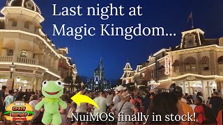 Last Day at Magic Kingdom - Harmonius, Kermit nuiMOS and finding a hidden 50th Golden Statue!