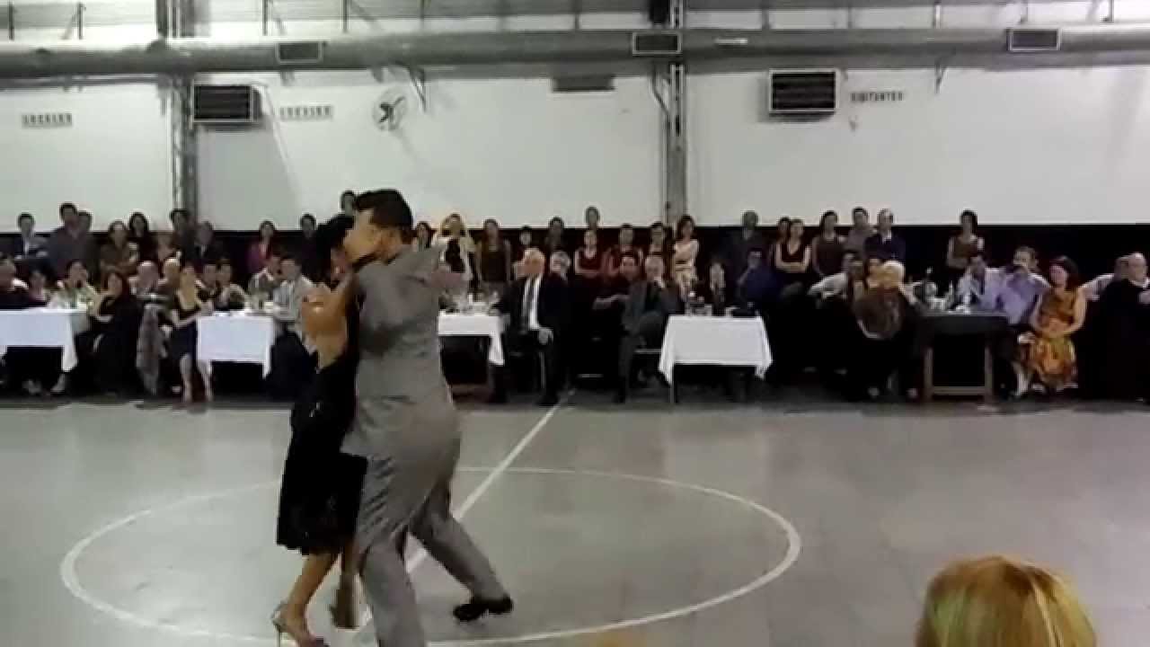 Javier Rodriguez & Fatima Vitale en Milonga Malena Sunderland Club 1/4