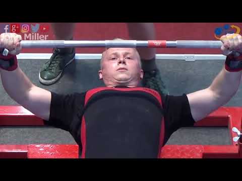 Rasmus Degn Hansen - 17th Place 662.5kg Total - 83kg Class 2019 EPF Classic Open