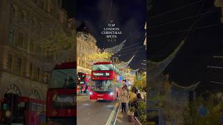 Best London Christmas Spots (Lights and Decorations 2024) ✨🎄 #london #christmas #unitedkingdom #uk