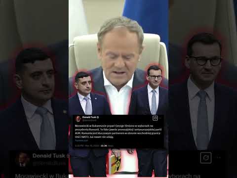 Donald Tusk: Premier poparł lidera prorosyjskiej AUR?