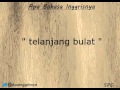Bahasa Inggris Apa Bahasa Inggrisnya Telanjang Bulat