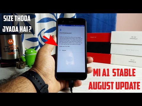 Mi A1 August Security OTA Update (Stable) Video