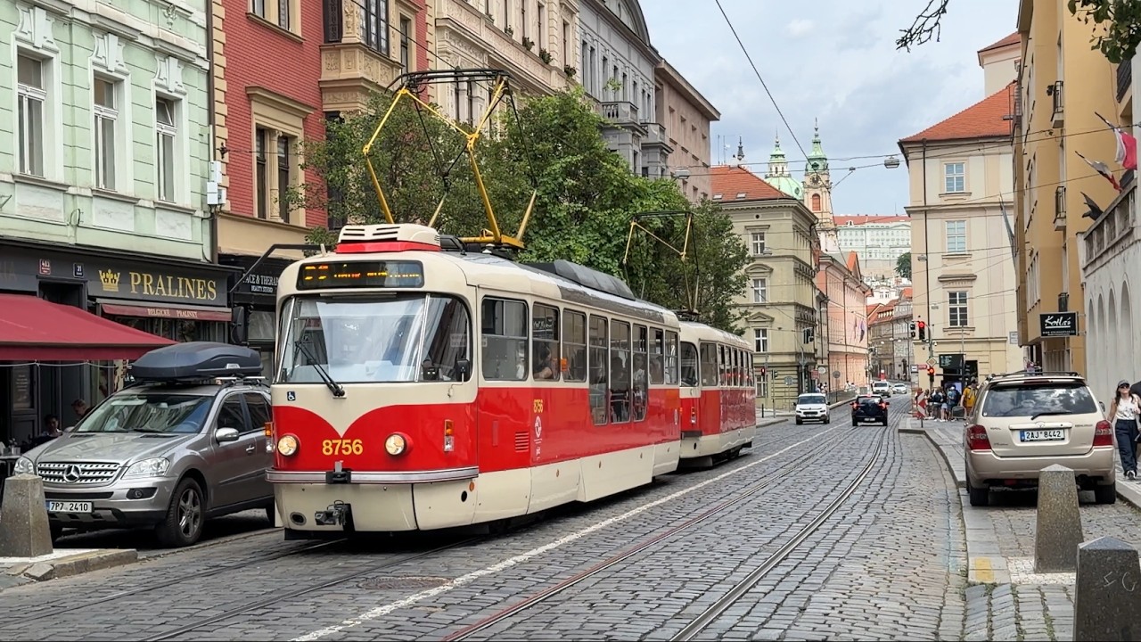Трамваи T3 в Праге / T3 trams in Prague