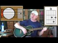 Proud Mary - Creedence  Clearwater Revival - Acoustic Guitar Lesson (Easy)