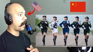 Americanos reagem aos militares chineses | O estilo das mulheres soldados no desfile militar