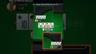 venividi1993 vs. Clickr - Dirk's small raise on the flop works out until... #highstakespoker #plo