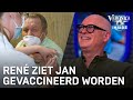 René ziet Jan gevaccineerd worden: 'Wedstrijden bezoeken is zijn lust en zijn leven'