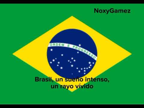 Hino nacional Brasileiro | Himno del Brasil con letra español