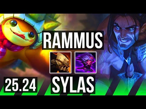 RAMMUS vs SYLAS (JGL) | EUW Master | 25.24
