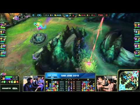 KaSing helps PowerOfEvil - IEM San Jose 2015 - League of Legends