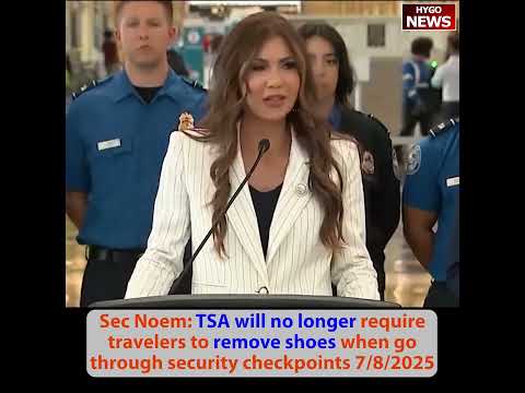 Noem: TSA not remove shoes; Rollins: ban Chinese purchase farmland; Bessent: $100 to $300B tariff