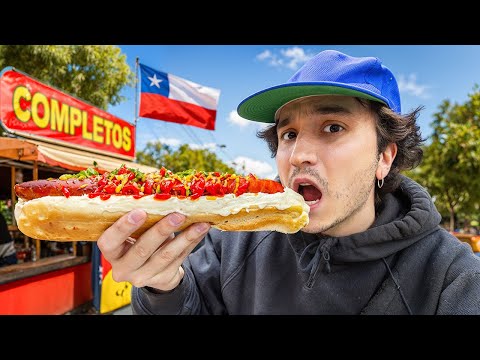 I Tried Chile's Famous "Completos" Hot Dogs