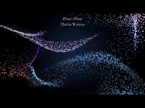 Relaxing [6 Hz] THETA Waves ✦ Deep SLEEP Music ✦ Release TENSION & STRESSFUL Feelings (Black SCREEN)