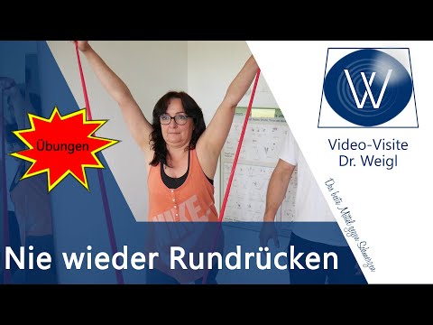 Nie wieder❗ Rundrücken wegtrainieren❓ Haltung verbessern mit diesen einfachen Übungen für Zuhause ✅