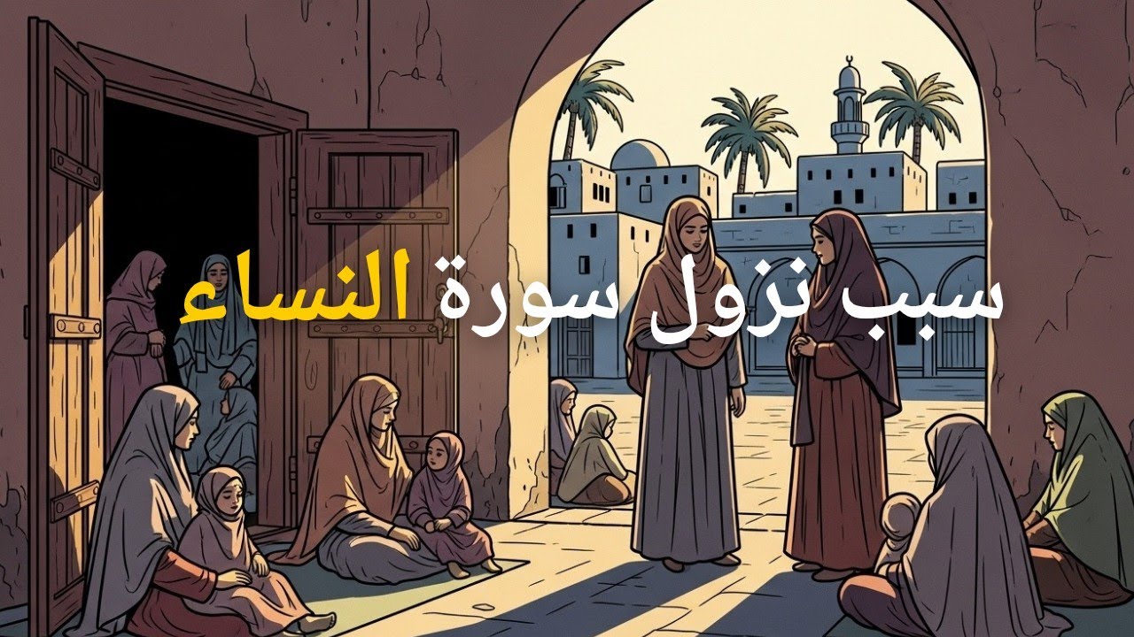 سبب وقصة نزول سورة النساء | كيف أعاد الله للمرأة واليتيم حقوقهم؟