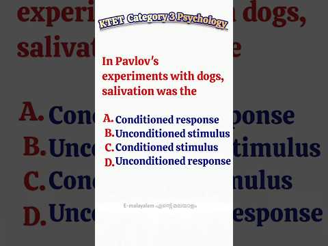 KTET Category 3 Psychology # Very important question # This question is very important ...