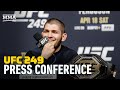 Khabib vs. Ferguson UFC 249 Press Conference - MMA Fighting