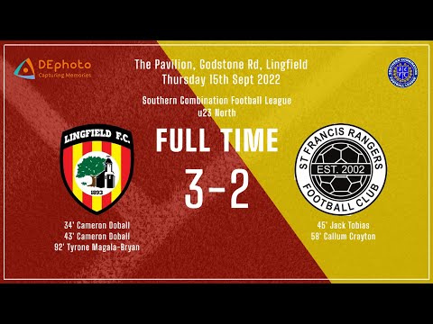 HIGHLIGHTS - Lingfield u23 v St Francis Rangers u23 - League - 15-09-22