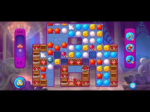 Fishdom Super Hard level 8800 no boosters フィッシュダム