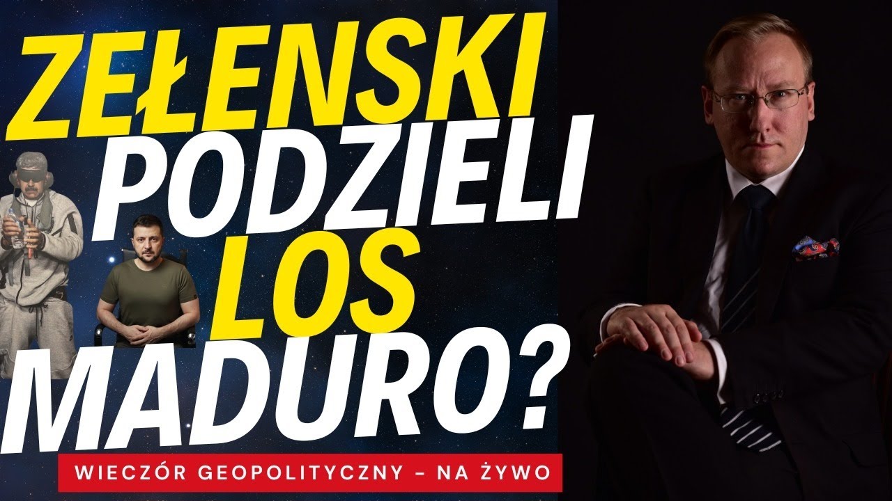NA ŻYWO: Czy Zełenski podzieli los Maduro?