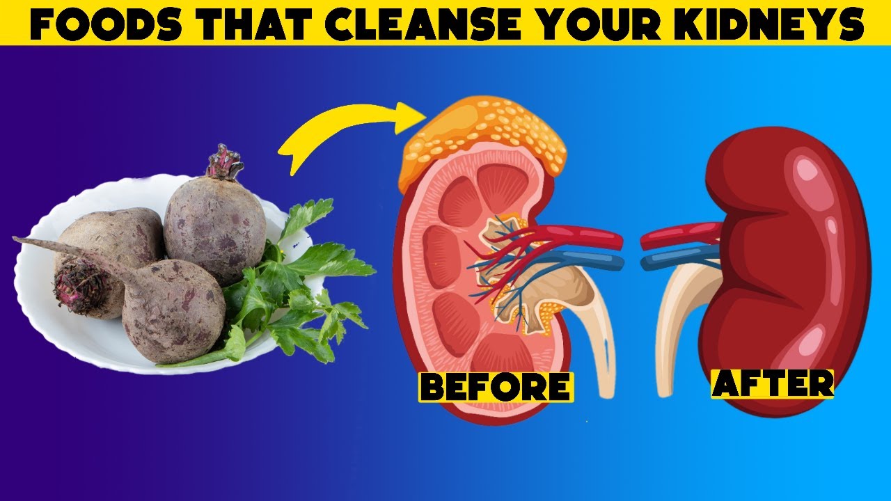 7 Foods That Will CLEANSE Your Kidnenys FAST! | Healthliner