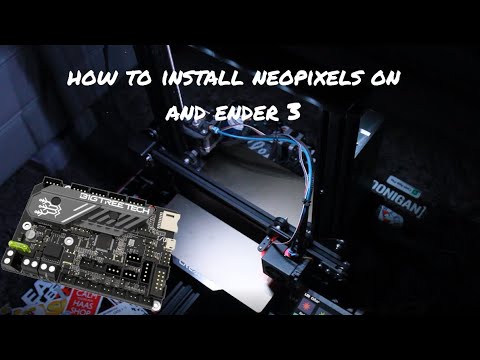 Ender 3 neopixel install