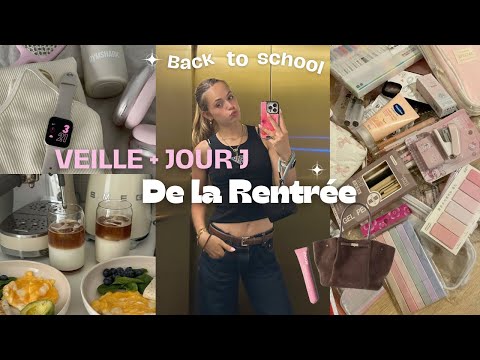 DAY BEFORE + D-DAY of the start of the school year (not as usual) 2025