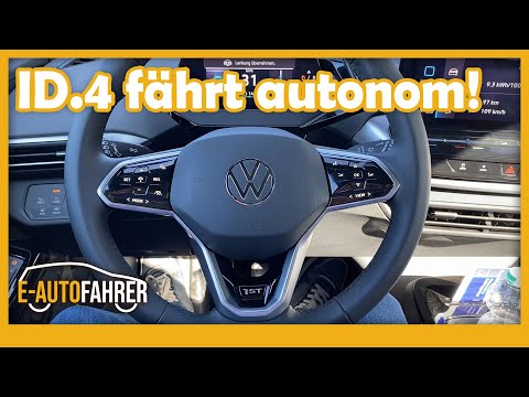 Der VW ID.4 fährt autonom!