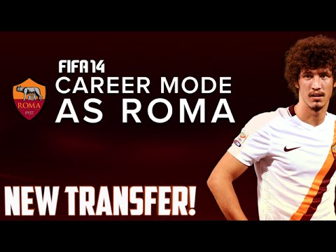 FIFA 14 AS Roma Career Mode - NEW TRANSFER! FIGHT FOR TOP OF THE LEAGUE - S1E2