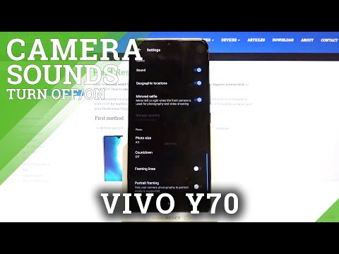 How to Enable Camera Sounds in VIVO Y70 – Turn Off Camera Sounds