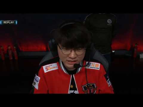 Faker Angry Reaction (SSG vs SKT Highlight)