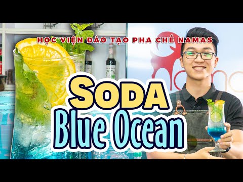 NAMAS | HƯỚNG DẪN pha SODA BLUE OCEAN mát mắt ngày hè