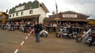 preview picture of video 'Boss Hoss Parade in Pullman City Harz'