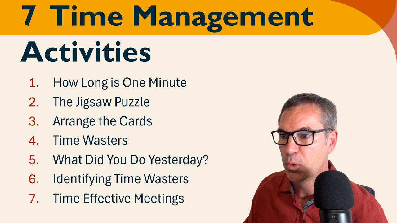 7 Fun Time Management Training Activities for Workshops & Corporate Training