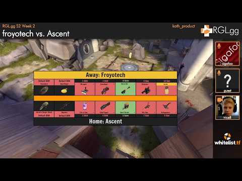 S2 - Pick/Ban Prolander - Froyotech vs Ascent - RGL.gg - Week 2 - Viaduct - FIXED AUDIO