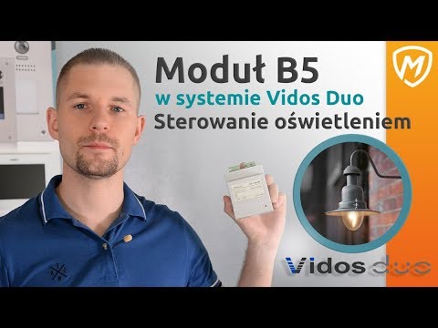 Sterowanie oświetleniem z domofonu Vidos Duo - MODUŁ B5 - zdjęcie