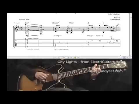 City Lights by Steffen Schackinger Music Video Sheet slow