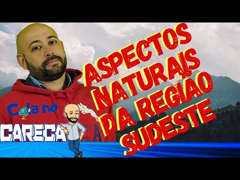 ASPECTOS NATURAIS DA REGIÃO SUDESTE