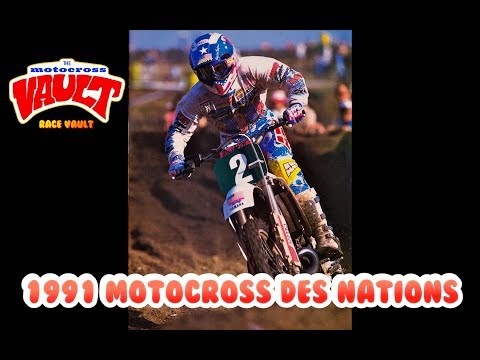 1991 Motocross Des Nations from Valkenswaard in the Neatherlands