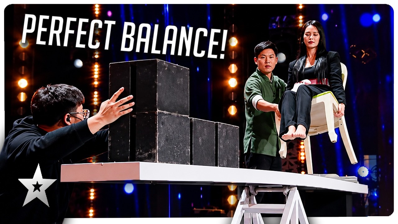 The Judges Can't Look Away! 😳 Incredible Balancing Act on China's Got Talent!
