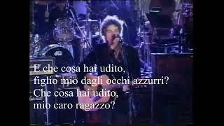 A hard rain’s a-gonna fall (video con traduzione in italiano)
