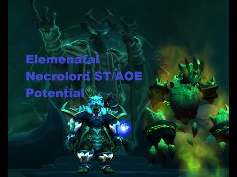 9.2 Elemental Necrolord ST/AOE potential