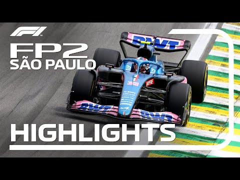 F1第21戦ブラジルGP FP2のハイライト動画