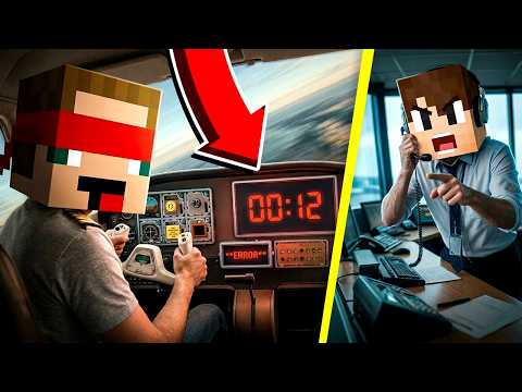 5 minut do pádu LETADLA… ✈️ pilot GEJMR a věž THRON