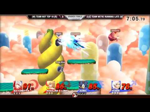 VS Jank City 2 - 10/29/16 - Grand Finals - Not Top Ten (R) vs. We're Running Late (B) - Smash 4