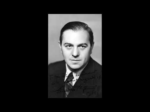 Alexander Kipnis (bass) - Der Lindenbaum ('Die Winterreise' - Schubert) (1928)